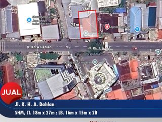 Ruko 2unit Akses Langsung KHA Dahlan (Jalan Penjara) Pusat Kota Pontianak