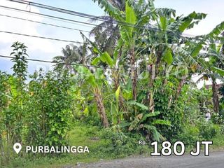 Tanah Dijual Tepi Jalan Besar Dam Strategis Cocok Untuk Usaha Area Purbalingga