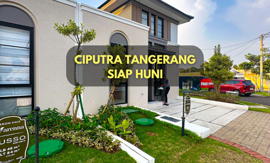 Rumah Baru Citra Raya DP 0% 3 Jutaan Perbulan Free PPN, Dekat ke Mall