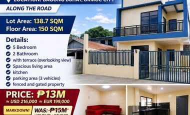HOUSE AND LOT