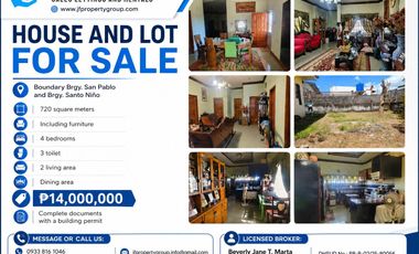 House and Lot for Sale - Fully Furnished