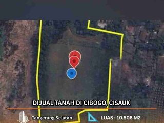DIJUAL Tanah di Cibogo Kec Cisauk Dekat Perum Serpong Garden 3