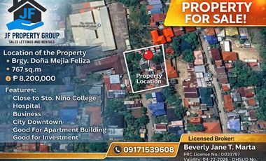 Lot for Sale - Good for Invesment (Apartment Building or Dormetory)