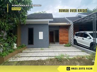 Rumah Over Kredit LT93 di Pondok Rajeg Cibinong Bogor dkt Alun alun GDC