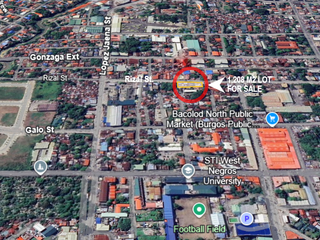 Prime 1,208 M2 Commercial Development Lot along Rizal Street, Bacolod City