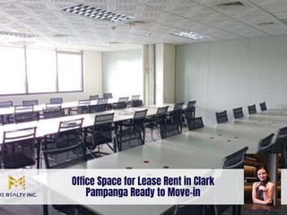 Office Space for Lease Rent in Clark Pampanga Ready to Move-in