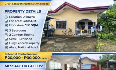 HOUSE & LOT FOR SALE – ALBUERA, LEYTE