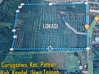 Dijual Tanah di Curug Sewu Patean Kendal