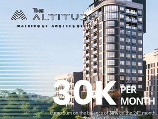 Studio Units Starting at ₱3.8m+ in The Altitude Condominium, Balibago Angeles City