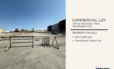 FOR SALE: Commercial Lot in Paranaque City
