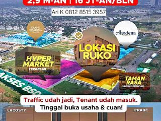 Pasadena Square South Newest Commercials At The Largest 40Ha Mega Distrik Main Boulevard Gading Serpong