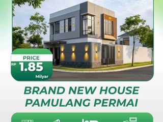 Rumah Baru Premium Hook Pamulang 5 KT Semi Furnish (Dekat Tol)