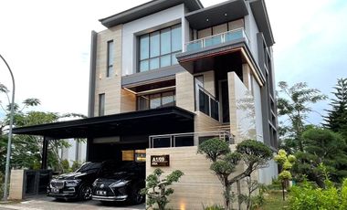 Rumah Mewah Zora BSD Hoek Dijual Fully Furnished Smart Home Siap Huni