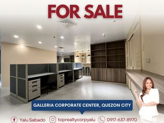 Income-Generating Office Space for Sale in Galleria Corporate Center, Quezon City