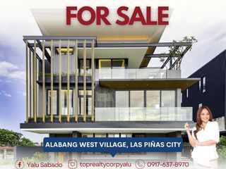 Luxury Fully Furnished 5BR Modern-Industrial Home with Basement, Pool & Roof Deck in Alabang West Village