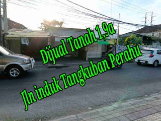 Dijual Tanah 1,9a di Jln Induk Tangkuban Perahu Denpasar Barat Bali