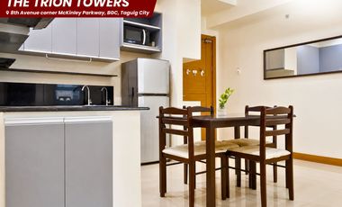 1 BEDROOM FOR SALE AT THE TRION TOWERS, BGC, TAGUIG CITY, METRO MANILA