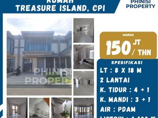 Disewakan Rumah Treasure Island Citraland City CPI