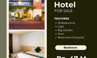 DIJUAL HOTEL BINTANG 3 DI SANUR BALI