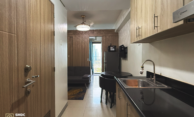 Fully Furnished 1 Bedroom with balcony (Unit B031039 Tower 3) For Rent in Shore 2 Residences in Pasay City