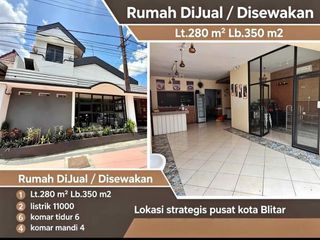 Dijual Rumah pusat Kota BLITAR