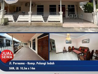 Rumah serta Perabotan (FURNISHED) Siap Huni Kawasan Tengah Kota di Purnama