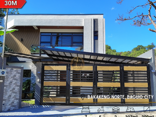 Fully Fursnished 30M Brand New  2 Storey House & Lot with Basement in Bakakeng Norte Baguio City - LSS