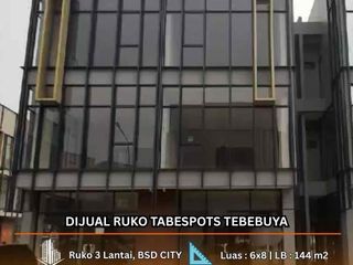 DIJUAL Ruko 3 Lantai  Tabespots Tebebuya BSD City