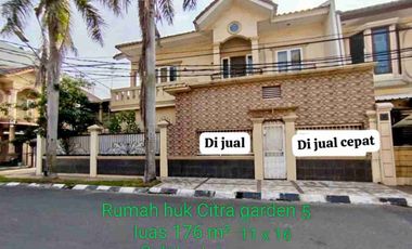 Dijual Rumah Hoek Citra 5 Murah