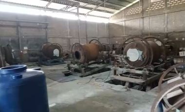 Dijual pabrik, 4,5 km tol Bitung hadap selatan tepi jln  kadu jaya kec. Curug - tangerang