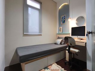 Kamar Kost + Garasi Mobil sebelah Kantor GOLKAR Slipi Full Interior AC