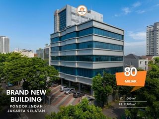 Gedung Baru dengan lokasi strategis di area Pondok indah cocok untuk bank, perkantoran