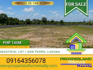 INDUSTRIAL LOT FOR SALE IN SAN PEDRO, LAGUNA