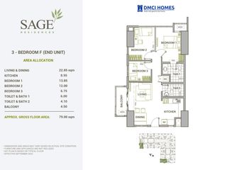For Sale PASALO |Rare Corner Unit! Premium 3-Bedroom End Unit @ Sage Residences, Mandaluyong