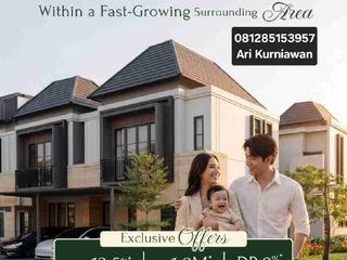 RUMAH BSD CITY!  1,9MAN LOKASI TERBAIK   CASTILO At TERRAVIA