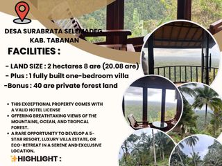 LUXURY PROPERTY FOR SALE – SELEMADEG, TABANAN, BALI