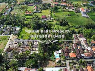 Tanah Premium Disewakan Luas 56,64 Are View Sawah Kawasan Villa di Sayan Ubud
