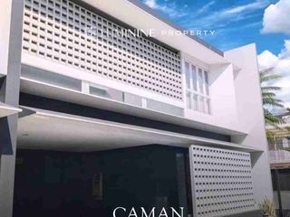RUMAH CANTIK BARU 1 TAHUN, FULLY FURNISHED DI CAMAN - BEKASI
