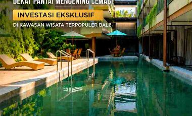 Hotel + 6 unit villa dalam satu area luas, hanya menit ke Pantai Mengening Cemagi – Canggu