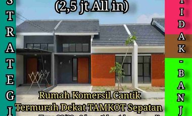 Rumah Komersil Angsuran Subsidi, Flat Sampai Lunas.