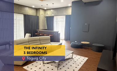 3 Bedroom condo unit For Sale in The Infinity at Taguig City