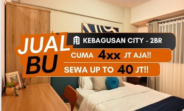 Jual Best Deal Apartemen Kebagusan City 2BR Dekat Universitas Indonesia dan Universitas Pancasila