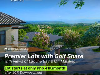Residential Lot with Golf Share for Sale in Ayala Greenfield Estates (Calamba, Laguna)