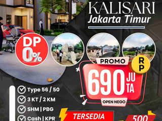 Dijual Rumah 2 Lantai Kalisari Jakarta Timur