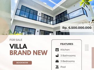 FOR SALE VILLA BRAND NEW PERERENAN DEKAT PANTAI LIMA CANGGU BALI