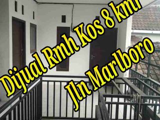 Dijual Rumah Kos 8 kmr di Jln Marlboro Teuku Umar Barat Denpasar Bali