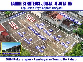 Tanah Premium Hanya 10 Meter Jl. Raya Kapten Haryadi, Lahan Siap Bangun, Sertifikat SHM Pekarangan