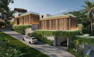 Luxury Modern Tropical Villa with Unblock Ocean View, Fully Furnished at Ungasan, Bali