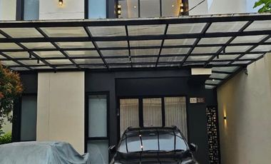 DIJUAL RUMAH 2 LANTAI FULL FURNISH