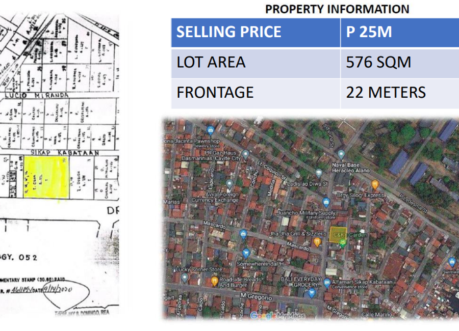 Doctora Salamanca Street, Porta Vaga Subdivision, San Roque, Cavite City, Cavite